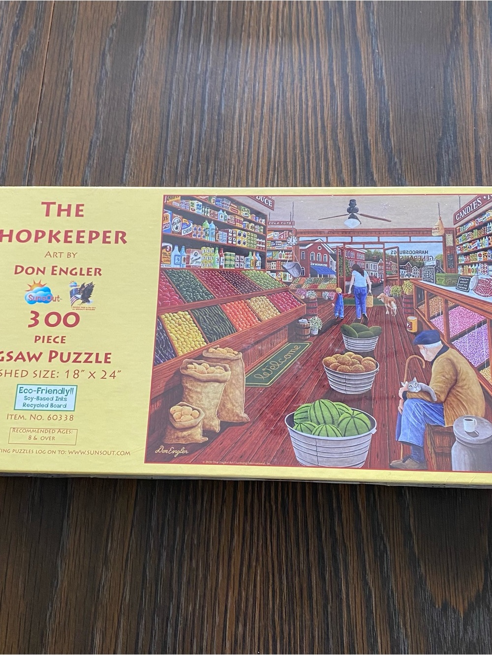 New Sunsout The Shopkeeper 300 Ct Puzzle